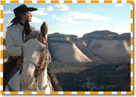 Zion national park horseback riding 